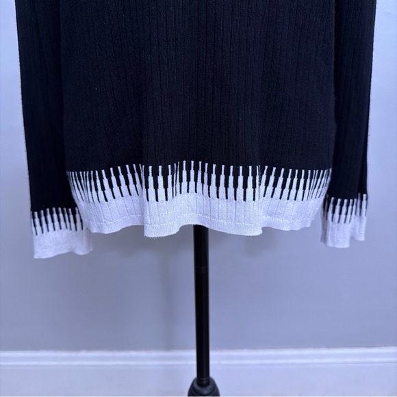 Calvin Klein Charcoal Ribbed Sweater - Picture 3 of 5